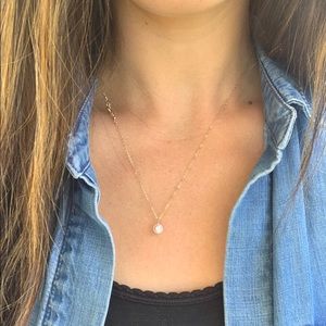 Freshwater pearl necklace